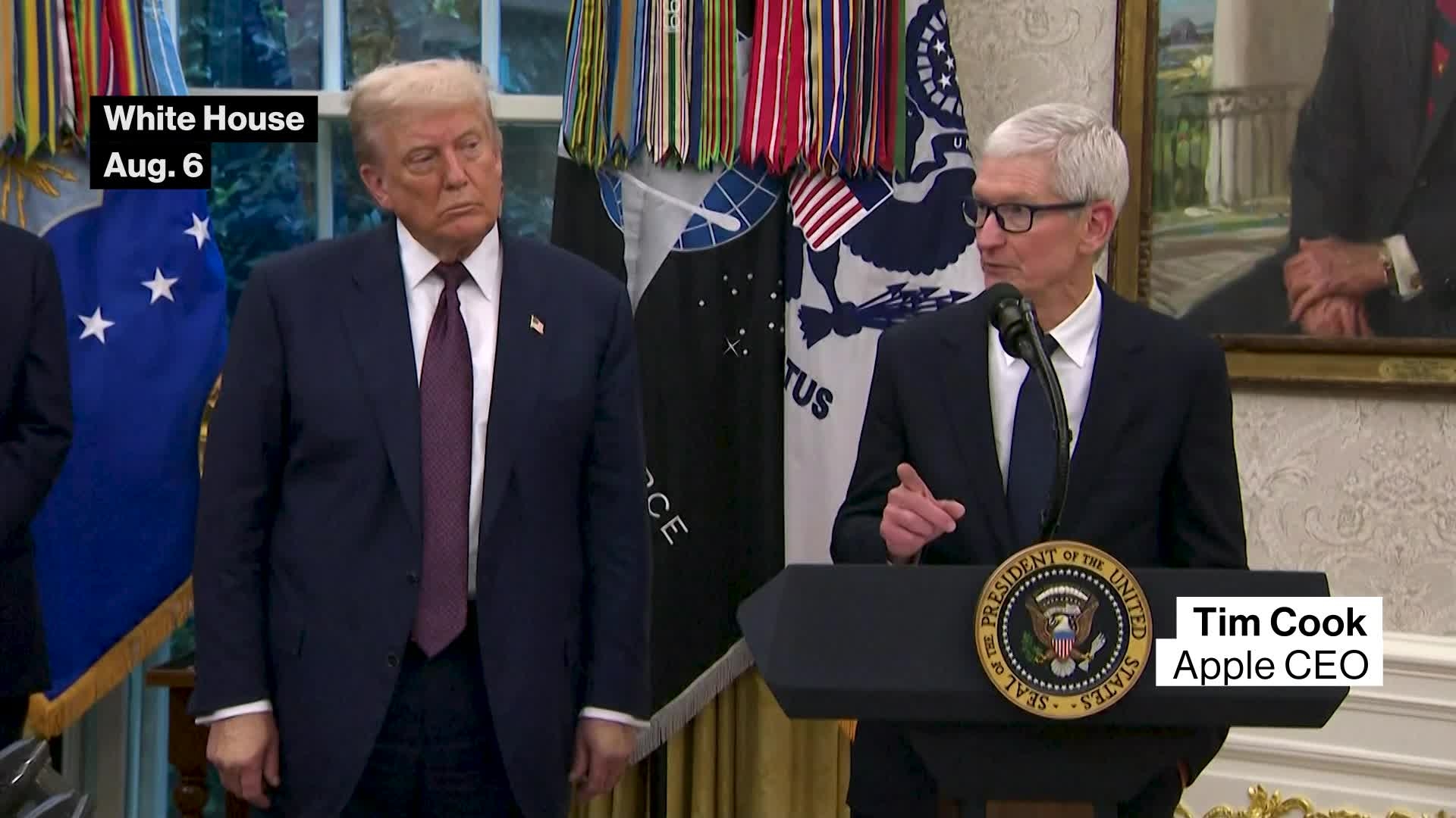 Apple CEO Cook Commits to Build More in US
