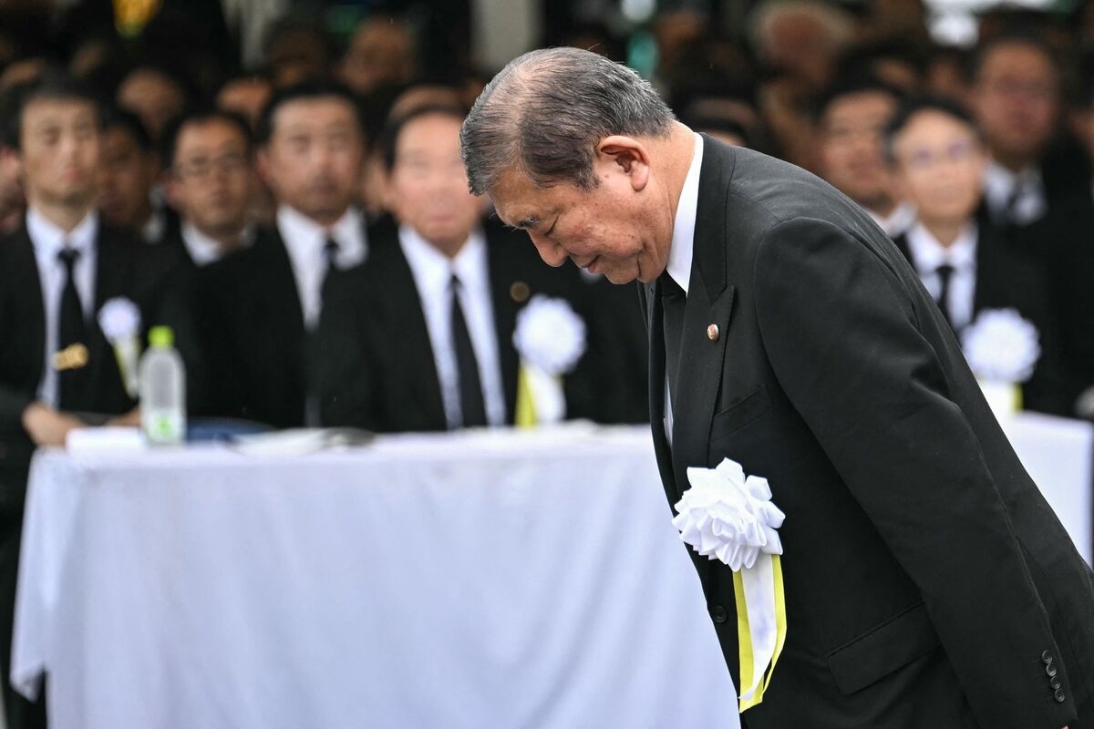 Japan's PM Mentions Wartime ‘Regret,' Toeing Right-Wing Line
