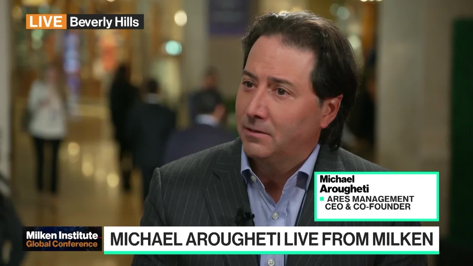 Ares ‘Pretty Unaffected' by Tariffs, CEO Arougheti Says
