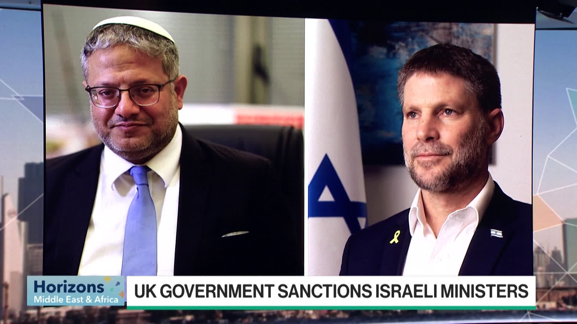 Israeli Ministers Sanctioned Over Gaza Comments