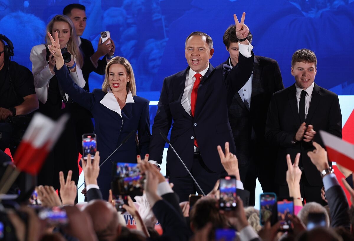 Polish Nationalist Moves Ahead in President Vote, New Poll Shows