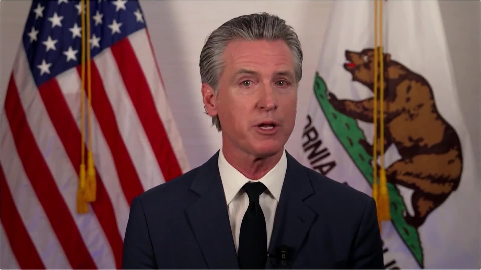 California Governor Says 'Democracy Is Under Assault'