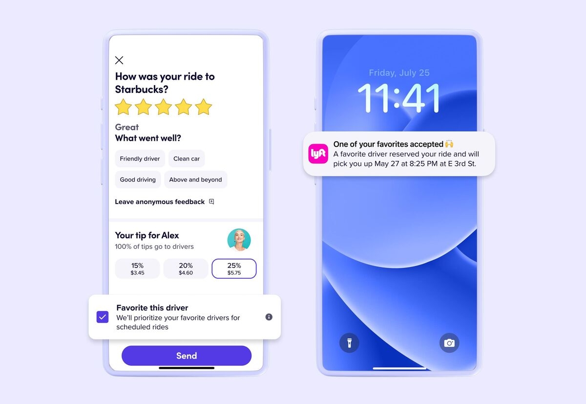 Lyft Will Let Users ‘Favorite' or Block Drivers in Broader Loyalty Push