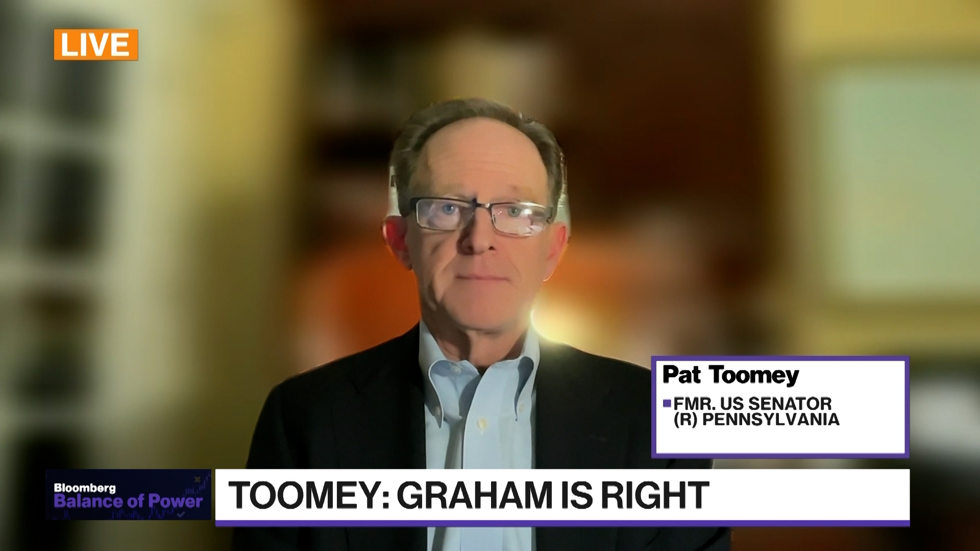 Toomey on GOP at Odds Over Budget Strategy