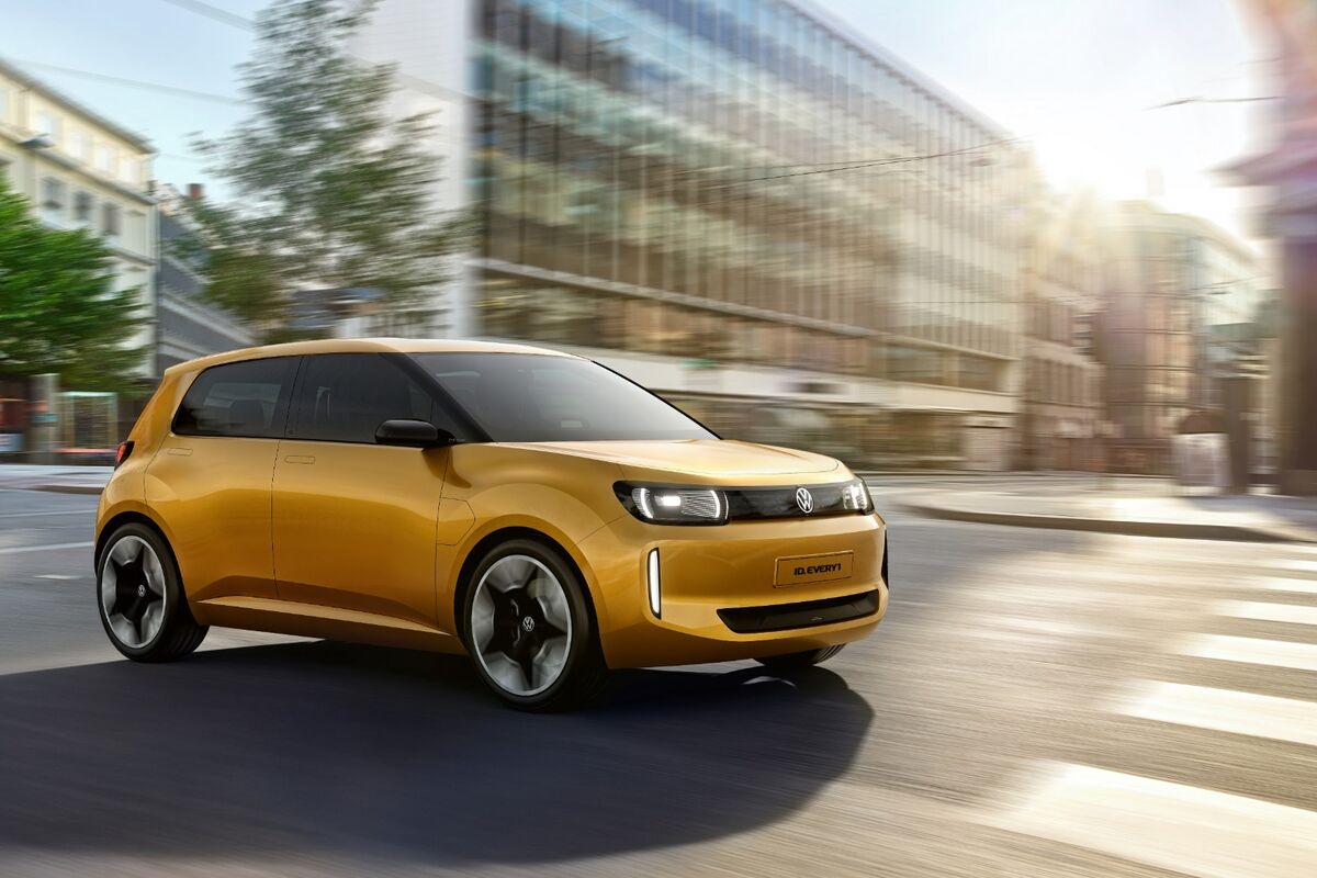 VW Unveils Budget EV to Win Over Europe's Squeezed Consumers