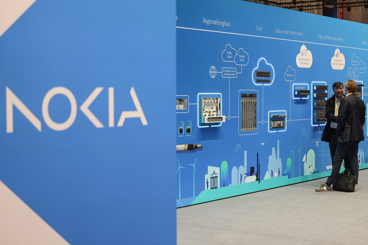 Nokia Says Reaching Guidance Top End ‘Challenging' With Tariffs