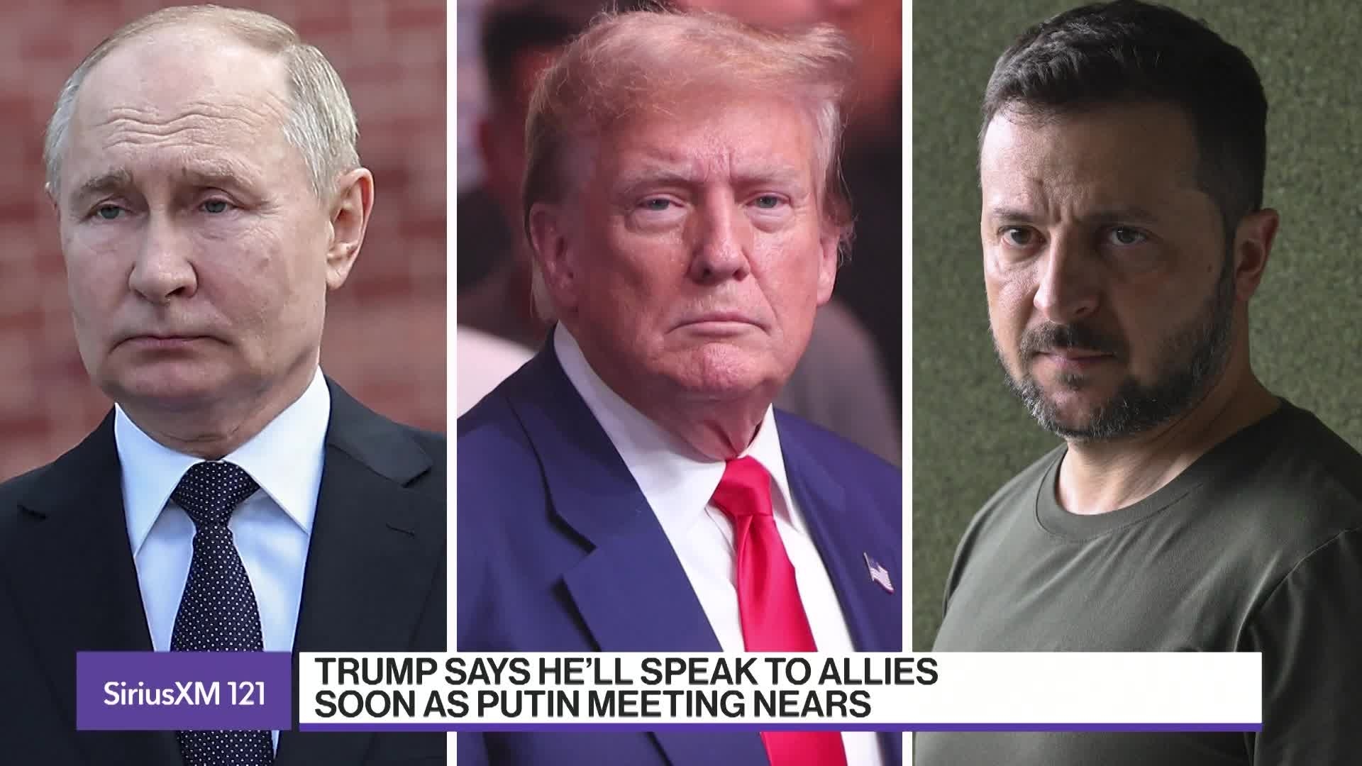 Trump Issues Warning to Putin After Summit Prep With Europe
