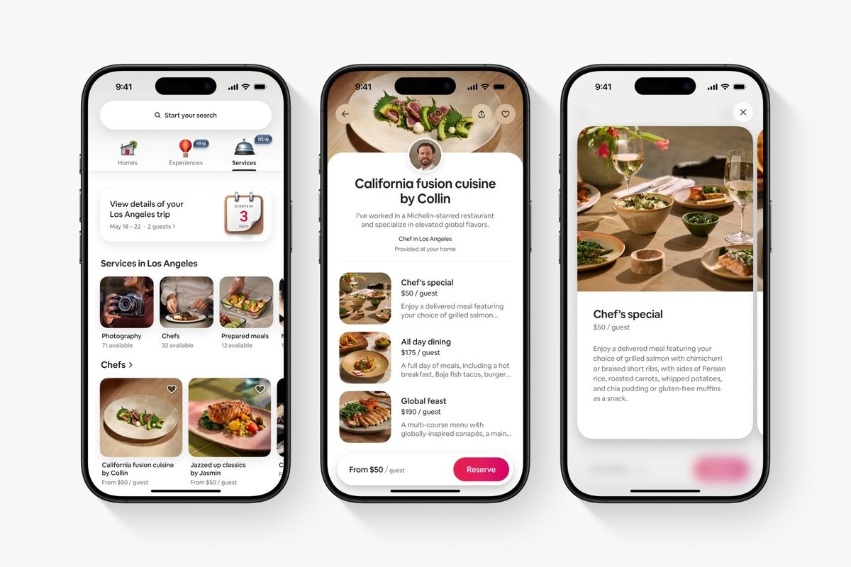 Airbnb Revamps App With Luxury Services, Curated Tours in Push Beyond Stays
