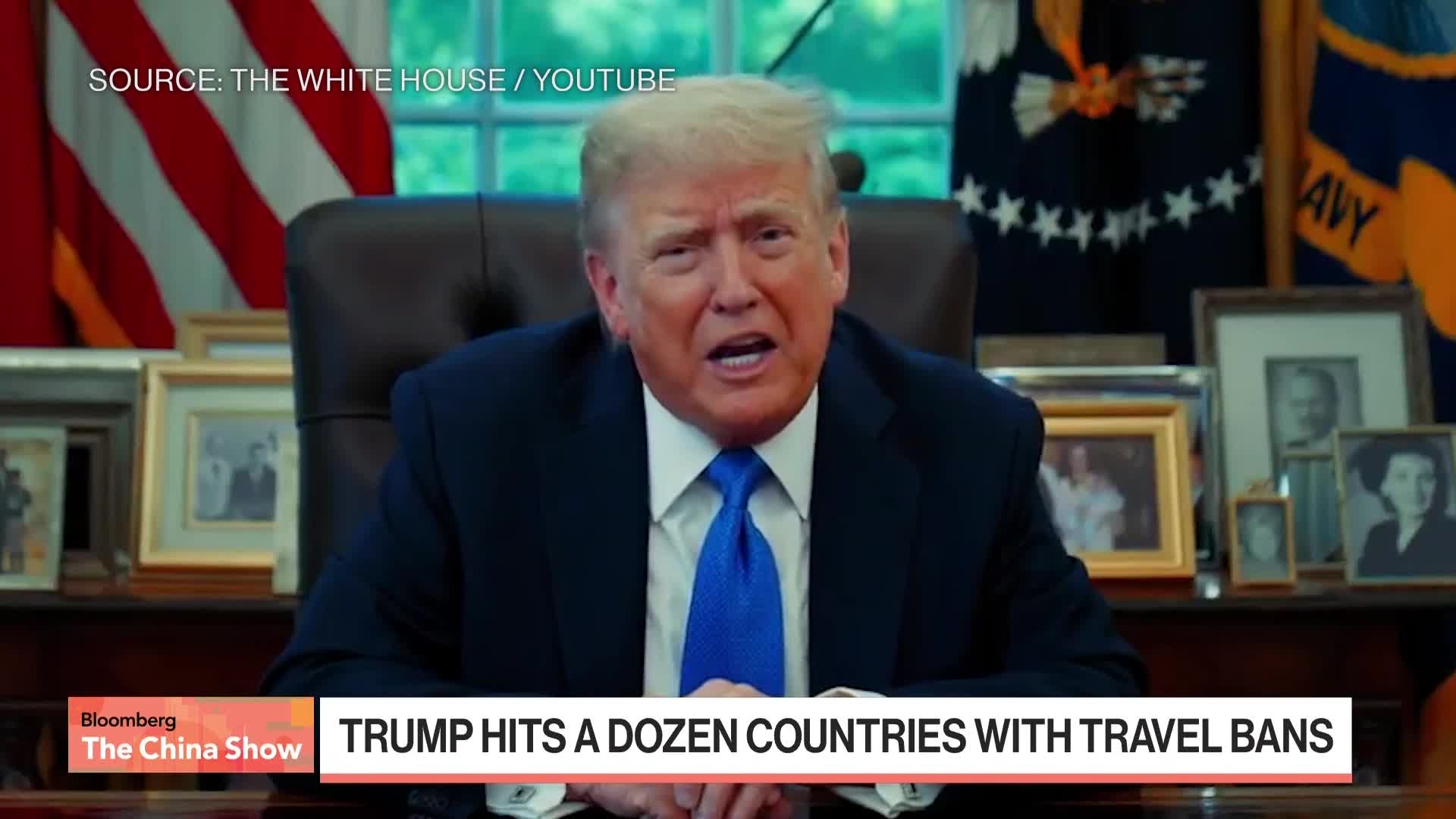President Trump Signs Travel Ban for 12 Countries