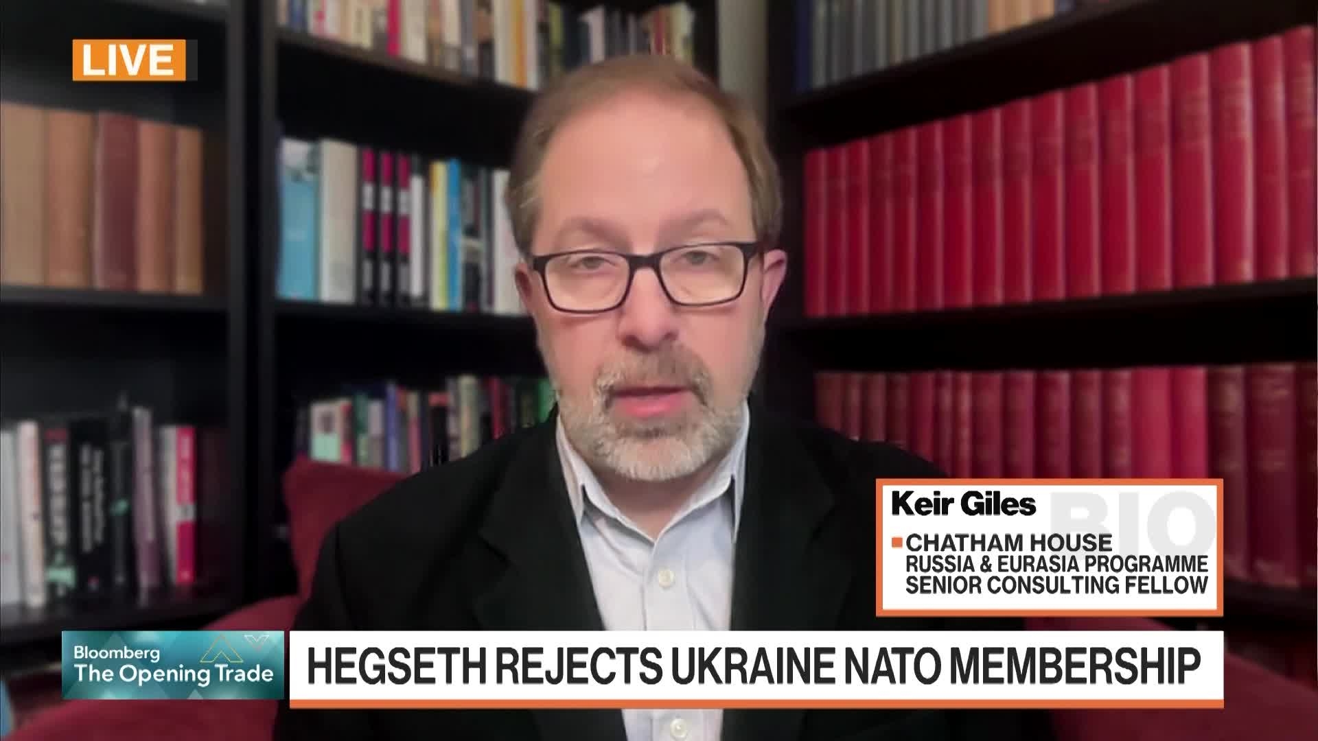 'Enormous Gap' in Deterrence Against Russia says Keir Giles