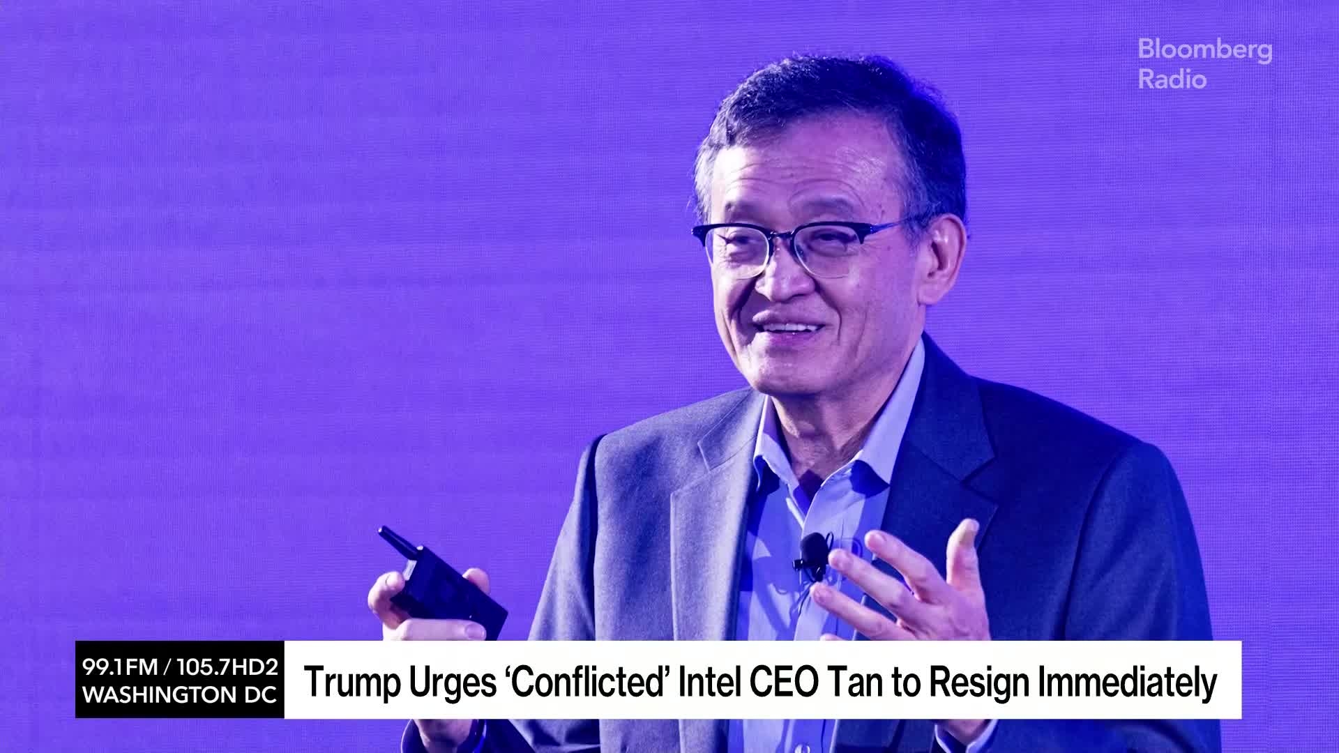 Trump, Allies Take Aim at Intel's New CEO