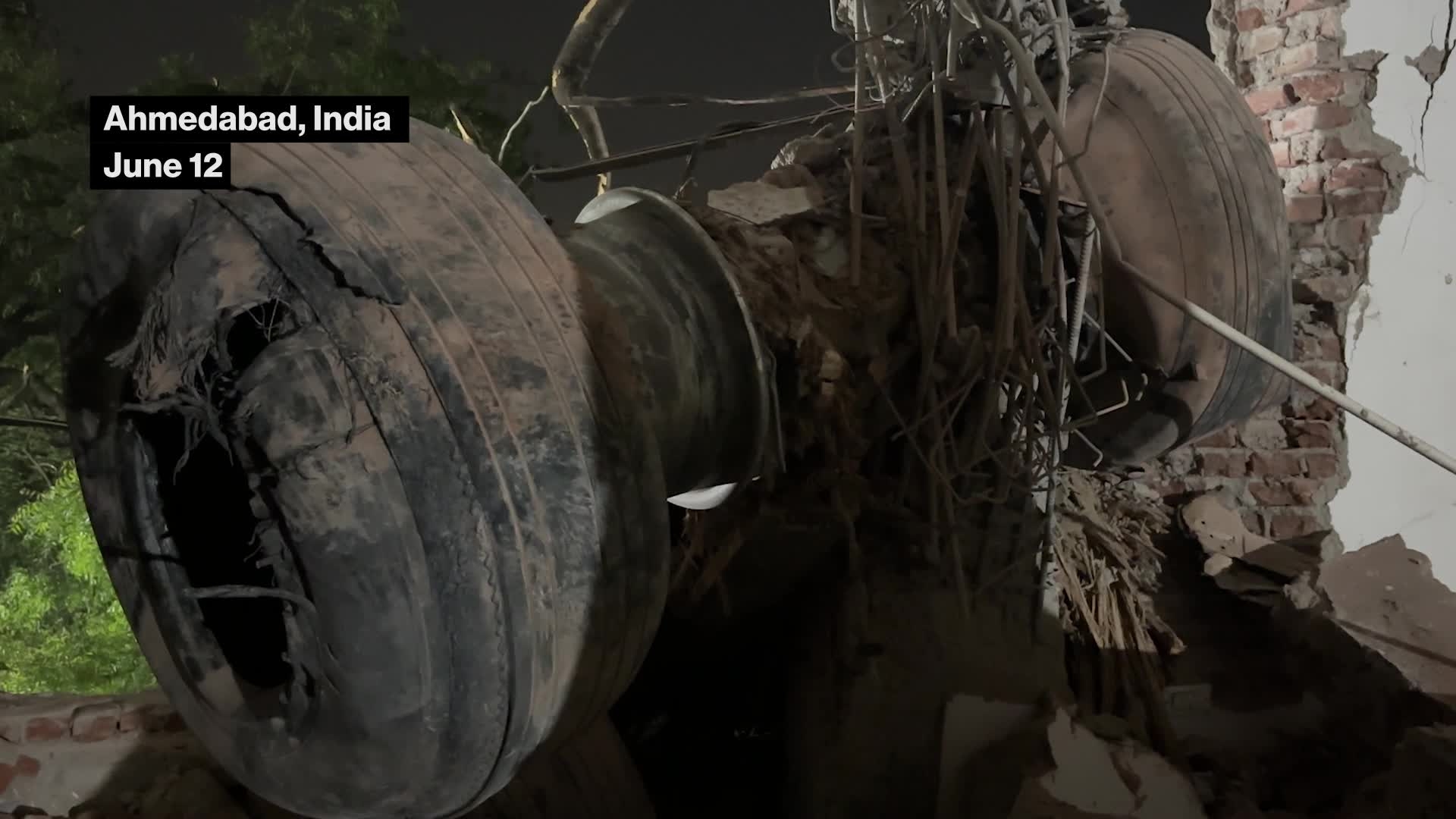 Scenes From Air India Crash Site