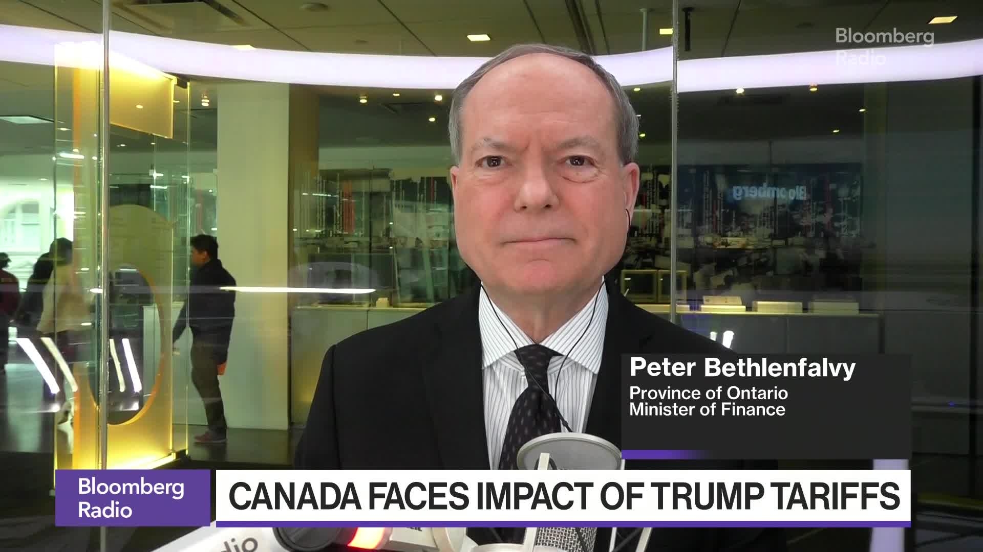 Ontario Finance Minister Says Tariffs are a 'Lose-Lose' Policy