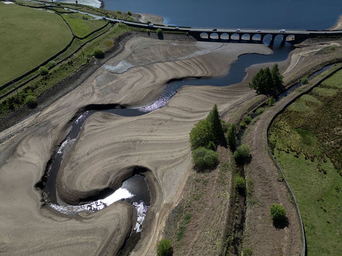 England's Reservoirs Drop Further After Driest Spring Since 1893