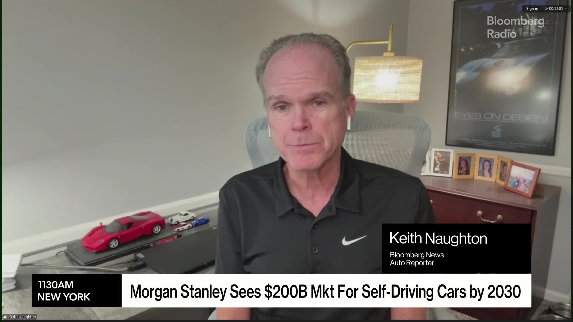 Morgan Stanley Sees $200 Billion Market For Self-Driving Cars by 2030