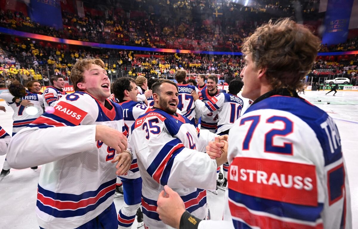 US Wins First World Hockey Title Since 1933 With Victory Over Switzerland