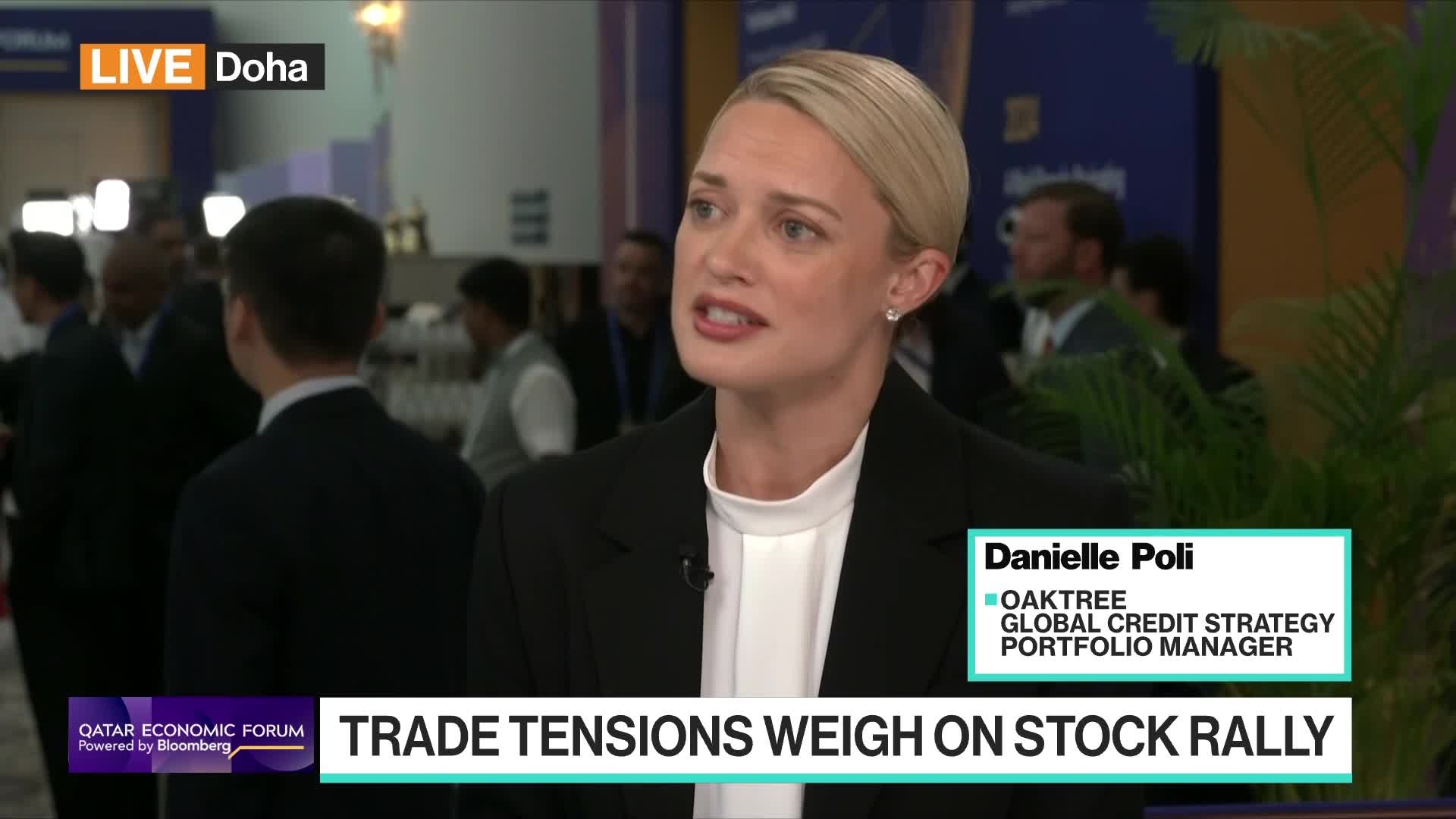 Oaktree's Poli Foresees Slowing US Economy