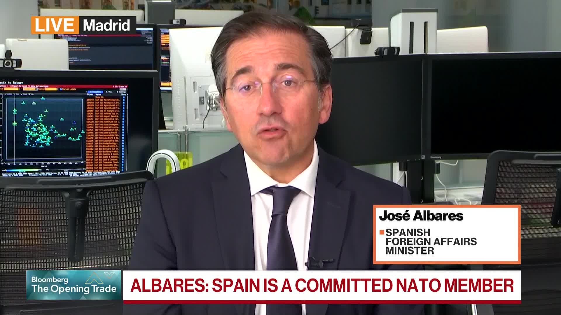 Spain Foreign Minister José Albares on Commitment to Europe's Security
