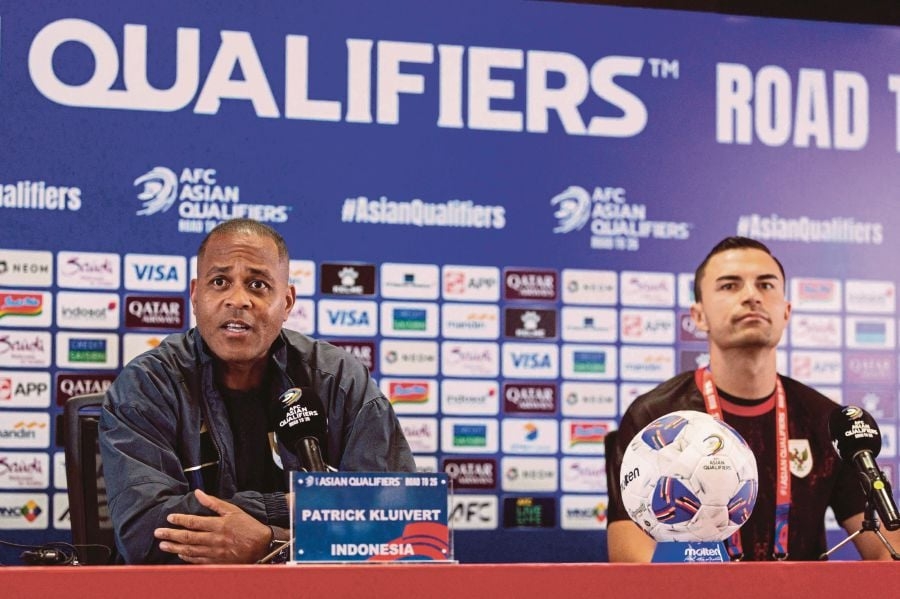 Kluivert confident Indonesia will edge China in World Cup qualifier