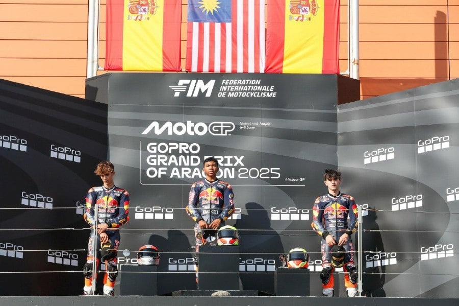 Hakim Danish clinches first win of season in Aragon