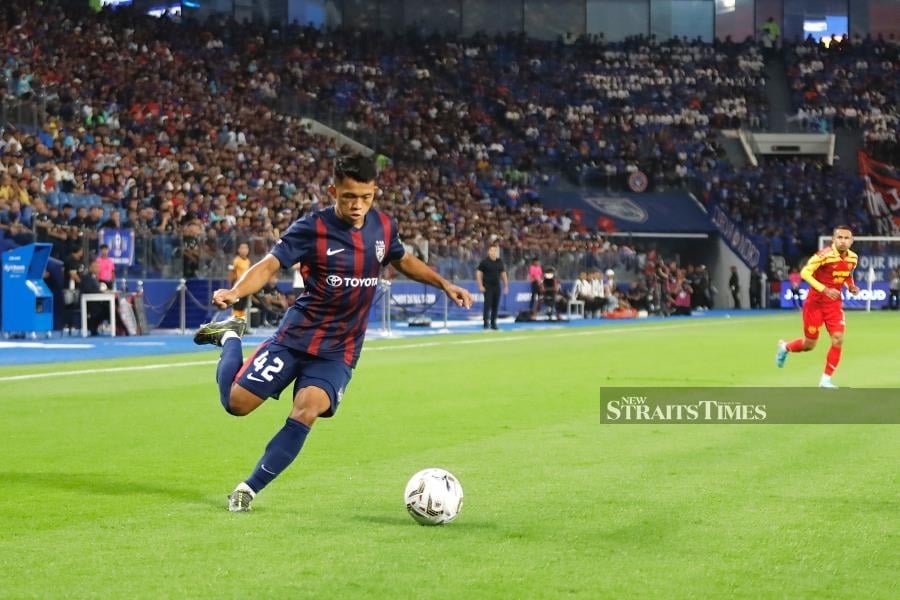 Arif Aiman is Malaysia's finest, says JDT teammate Hevel