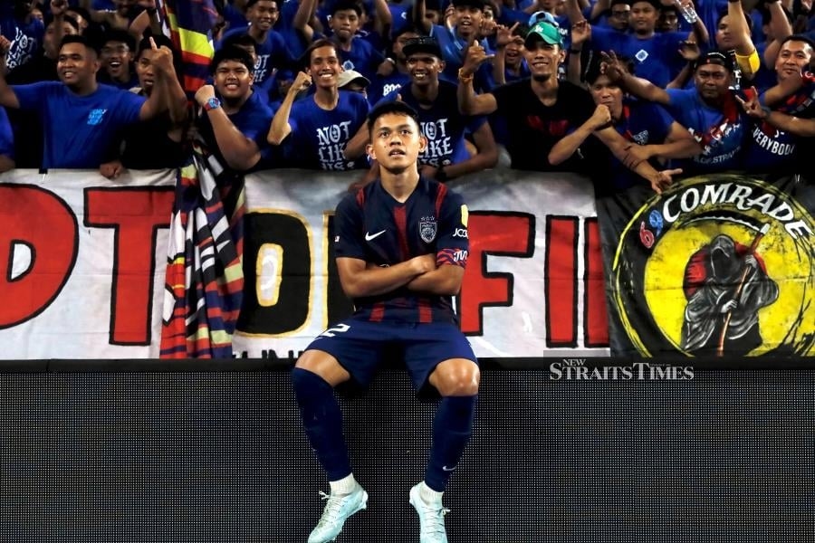 Arif Aiman vows to fight for his place in JDT starting XI