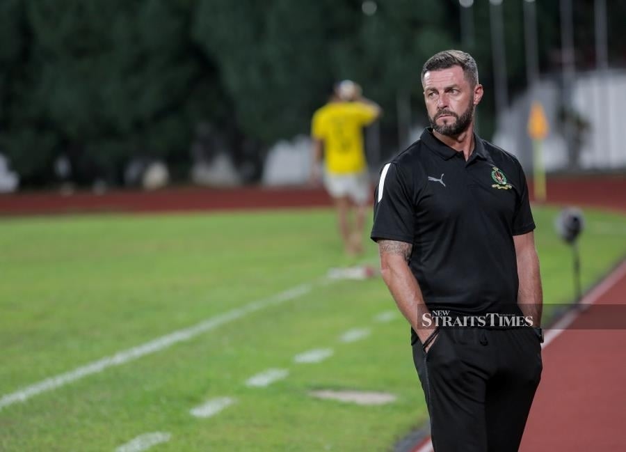 Frustrated Reynolds rues DPMM draw with Police after ceding two-goal lead