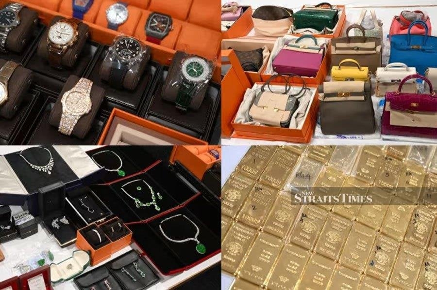 Singapore to sell Patek, Hermès and gold from launderers
