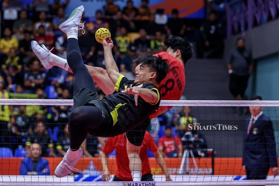 Malaysia dominate Thailand to conquer Asia in sepak takraw