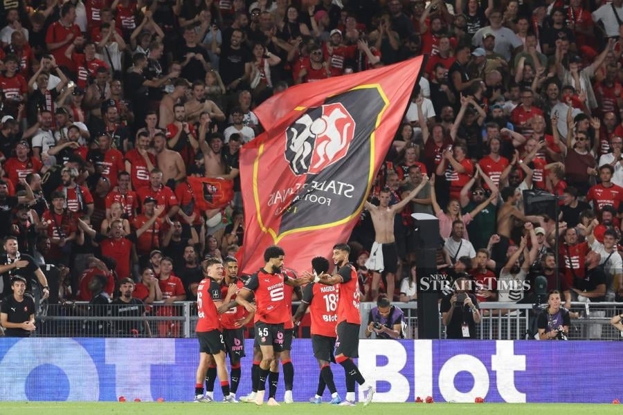 Marseille suffer Ligue 1 first day shock to 10-man Rennes