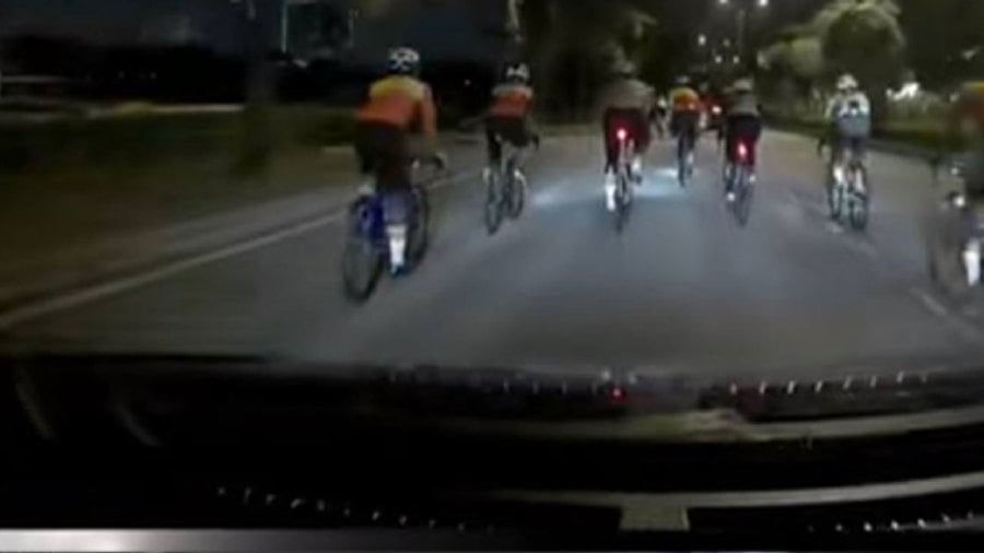 Police probe viral video of cyclists blocking car in Shah Alam