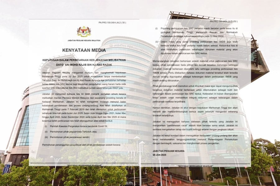 A-GC denies flawed prosecution in Najib's SRC case, cites evidence constraints
