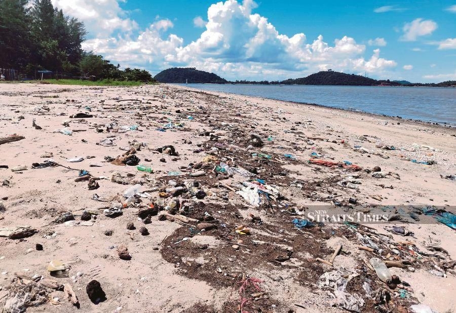 Rubbish likely drifts in from upriver towns, says expert