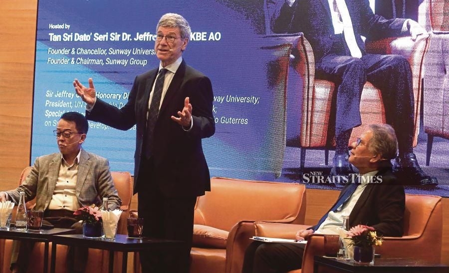 Sachs to Asean countries: Prioritise global partnerships