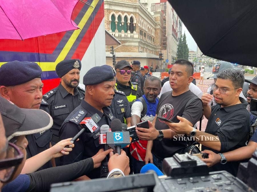 [UPDATED] Police: 18,000 people attended opposition rally in KL