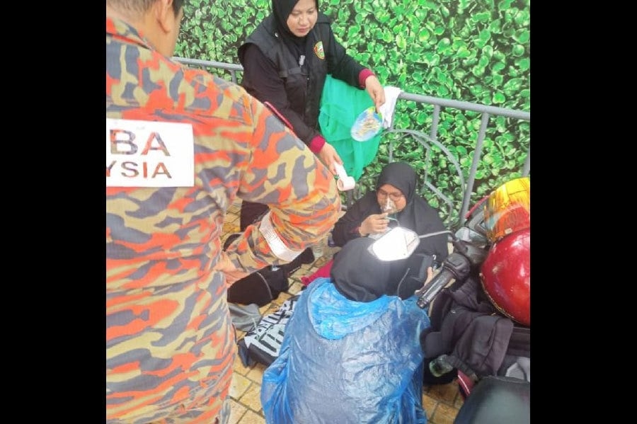 Woman at Pas rally rushed to hospital after breathing difficulty