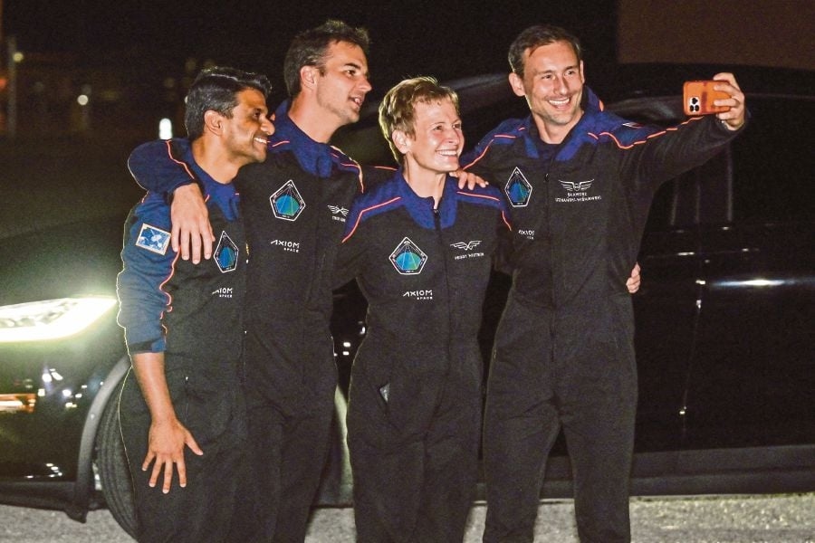 Spaceship carrying astronauts from India, Poland, Hungary, docks with ISS