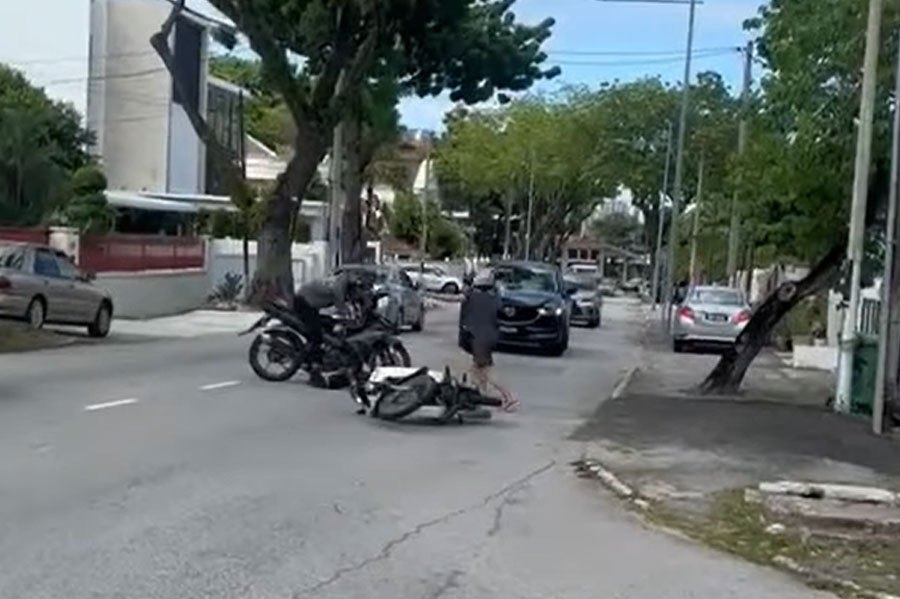 Police nabbed snatch theft suspect following viral video