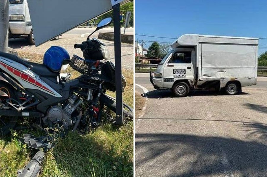 Teen killed, friend injured in motorcycle-lorry crash in Melaka