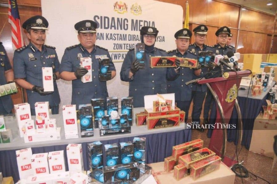 High demand for illicit cigarettes in KL, RM35mil seized in first six months this year