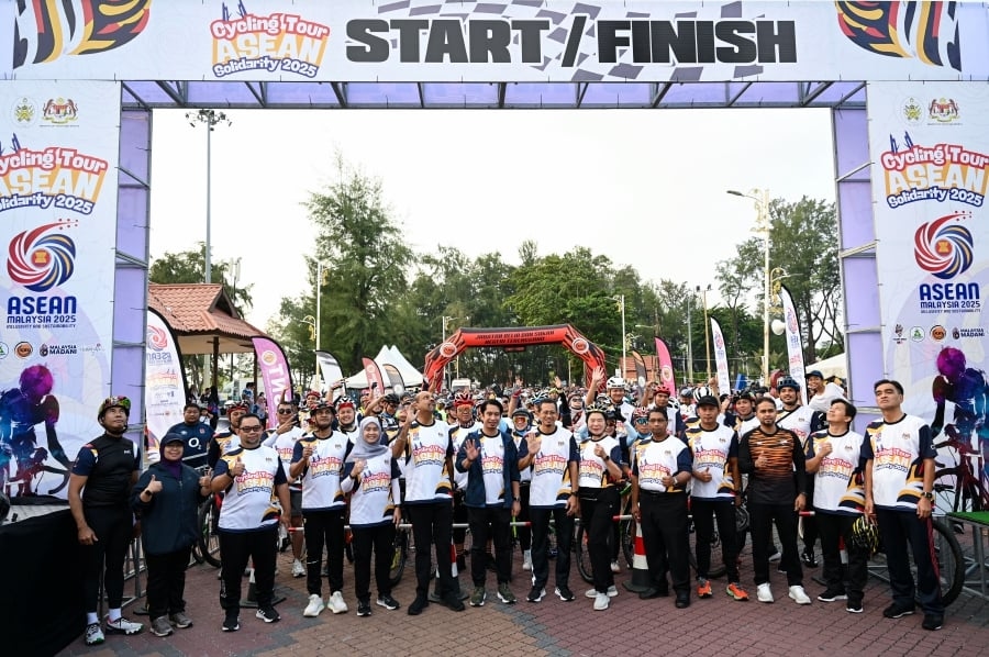 Over 4,000 join Asean Solidarity Cycling Tour 2025