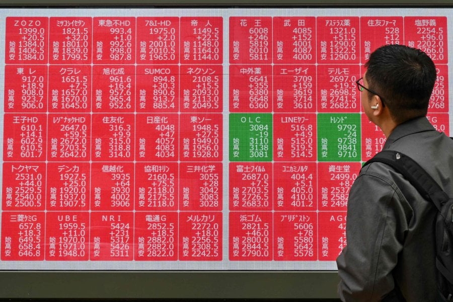 Asian stocks up, dollar soft as trade uncertainty mounts