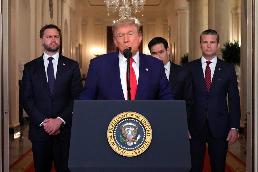Trump threatens further escalation if Iran retaliates against US strikes