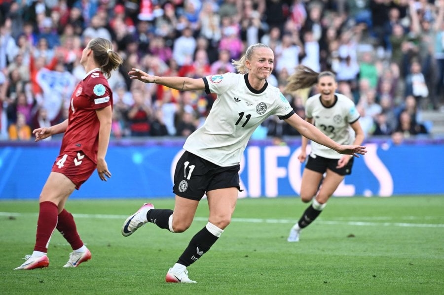 Germany eye Euro 2025 quarters after Schueller downs Denmark