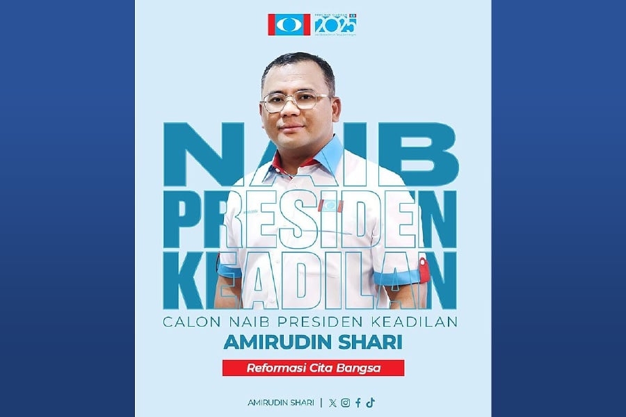 Amirudin Shari to defend PKR vice-president post