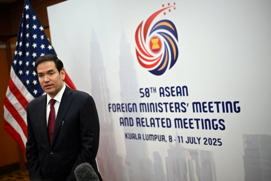 Rubio seeks to counter unease over Trump tariffs on first Asia trip