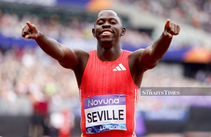 Seville outshines Olympic champion Lyles in Diamond League 100m