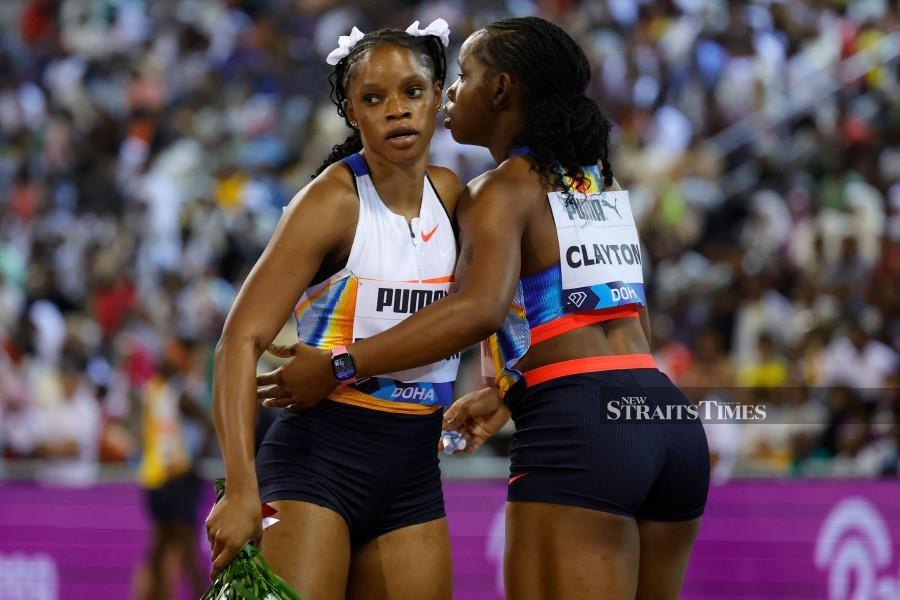 Clayton twins shine in Diamond League 100m, Tebogo wins 200m by a whisker