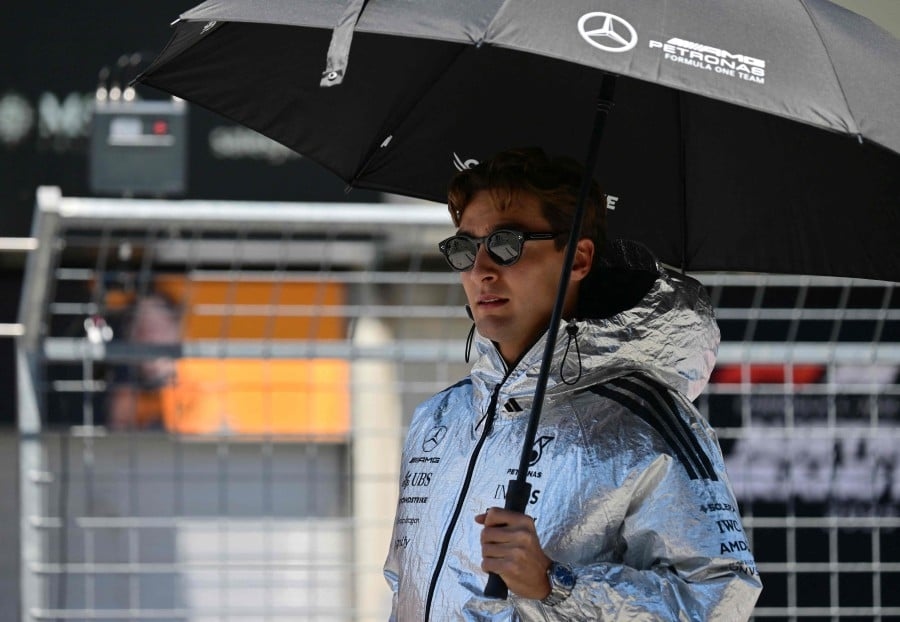 Russell heads into home British GP haunted by Verstappen rumours