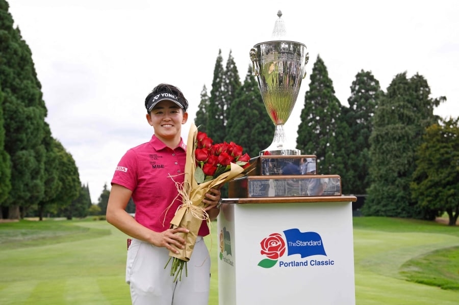 Akie Iwai's bogey-free final round earns first LPGA title at Portland